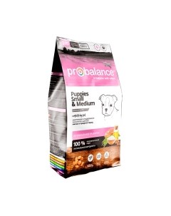 Сухой корм для собак ProBalance Puppies Small & Medium Probalance