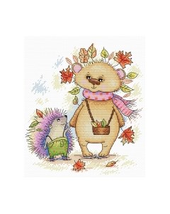 Набор для вышивания Яркие колючки / М-231М М.п.студия