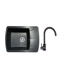 Мойка кухонная со смесителем БелЭворс Flexi L + смеситель W4998-3-22 Белэворс