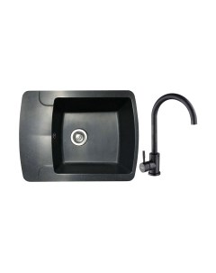Мойка кухонная со смесителем БелЭворс Flexi R + смеситель W4998-3-22 Белэворс
