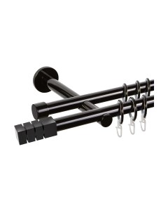 Карниз для штор АС ФОРОС Dance D19Г/19Г + наконечники Нордик Ас форос