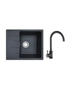 Мойка кухонная со смесителем БелЭворс Mila R + смеситель W4998-3-22 Белэворс