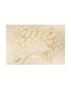 Фотообои листовые Vimala Векторные цветы 17