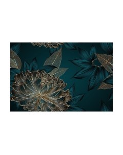 Фотообои листовые Vimala Рисованные цветы 5