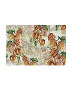 Фотообои листовые Vimala Рисованные цветы 3