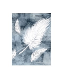 Фотообои листовые Vimala Перья на стене