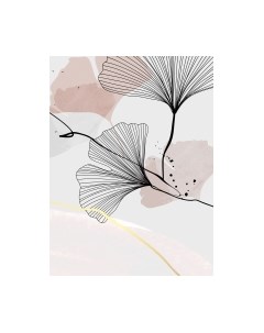 Фотообои листовые Vimala Рисованные цветы