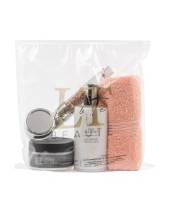 Набор косметики для тела La and Te beaute Гель для душа+Крем-баттер+Полотенце+Лейка для душа LT-25 La and te beaute