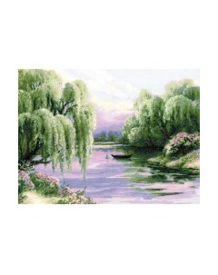 Набор для вышивания Тихое утро / 2012 Риолис