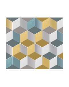 Фотообои листовые Vimala Большие шестиугольники