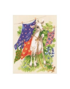 Набор для вышивания Озорная козочка / 1891 Риолис