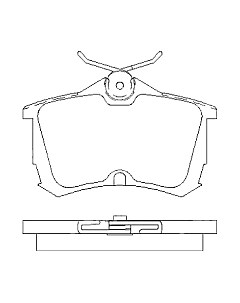 Тормозные колодки Patron PBP1506 Патрон