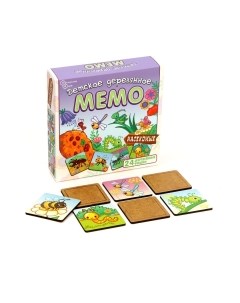 Настольная игра Нескучные игры Мемо. Насекомые / 8505/36