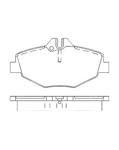 Тормозные колодки Patron PBP1414 Патрон