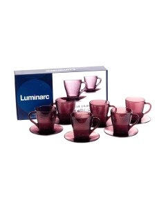 Набор для чая/кофе Luminarc Идиллия Лилак O0369