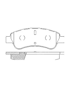 Тормозные колодки Patron PBP1399 Патрон