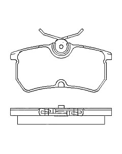 Тормозные колодки Patron PBP1319 Патрон