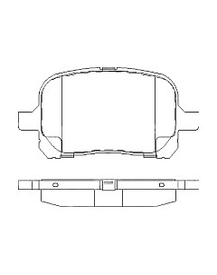 Тормозные колодки Patron PBP143 Патрон