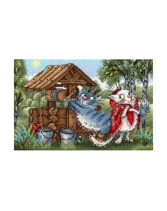 Набор для вышивания Свидание у колодца / НВ-713М М.п.студия
