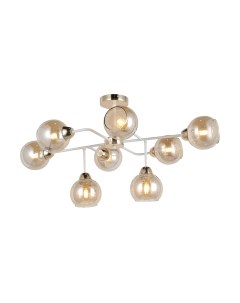 Потолочный светильник Mirastyle MD-8144/8 WH+FGD