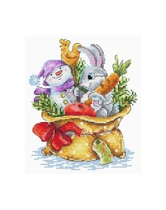 Набор для вышивания Мешок с подарками / М-673М М.п.студия