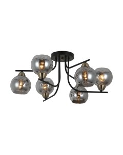 Потолочный светильник Mirastyle MD-8136/6 BK+ABR