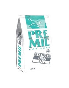 Сухой корм для кошек Premil Standard Beef