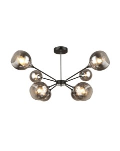 Потолочный светильник Mirastyle SX-N-8326/8 BK+CH