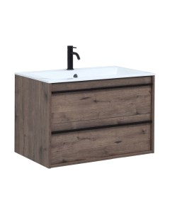 Тумба с умывальником Aquanet Lino 80 / 298574