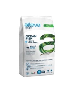 Сухой корм для собак Alleva Холистик с океан. рыбой для взрослых сред/круп пород / P00242