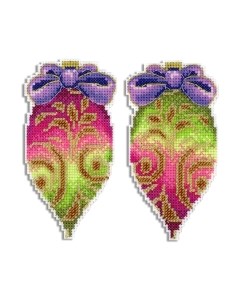 Набор для вышивания Советская елочная игрушка. Сосулька / Р-848М М.п.студия