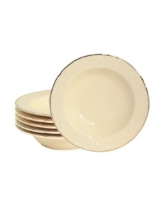 Набор тарелок Lenardi Доминика Крем 205-392