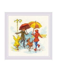 Набор для вышивания Нет плохой погоды / 1799 Риолис