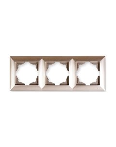 Рамка для выключателей и розеток Gunsan Visage 01282500-000143