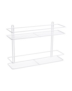 Полка для ванной AKS Classic прямая 2-ярусная Aks