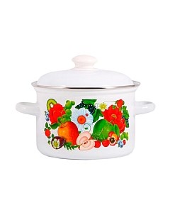 Кастрюля Лысьвенские эмали Фруктовый микс С-1610 АП2/4
