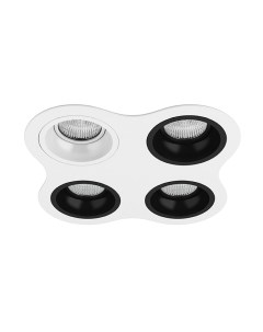 Комплект точечных светильников Lightstar Domino D64606070707