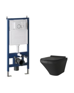 Унитаз подвесной с инсталляцией Grossman GR-4440BMS+900.K31.01.000+700.K31.01.000.000