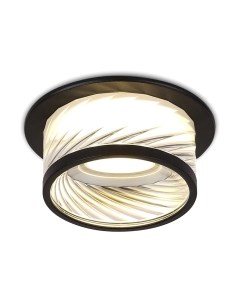 Точечный светильник Ambrella TN1252 SBK/CL