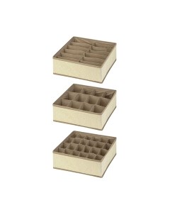 Набор органайзеров Цветочный узор 680290 El casa