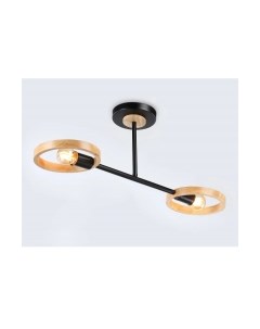 Потолочный светильник Ambrella Traditional TR8244/2 BK/LWD