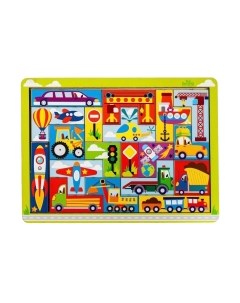 Развивающая игра Лесная мастерская Головоломка. Тетрис Транспорт / 4276029