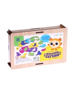 Развивающая игра Лесная мастерская Досочки Сегена Животные / 9464774