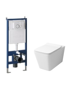 Унитаз подвесной с инсталляцией Grossman GR-4414S+900.K31.01.000+700.K31.01.000.000