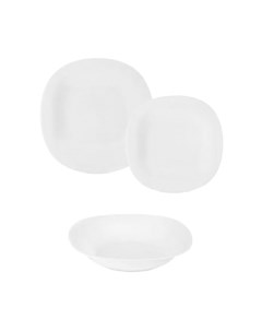 Набор тарелок Luminarc Carine White / V2447