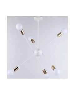 Люстра Ambrella Traditional TR80432/6 WH/GD