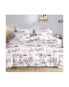 Комплект постельного белья Alleri Эко Сатин 1.5сп / СС-466