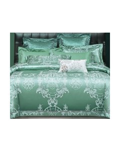 Комплект постельного белья Сатин Jacquard Premium семейный / СЖ-086 Alleri