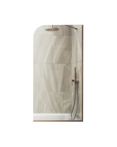 Стеклянная шторка для ванны MaybahGlass MGV-248-2у Maybahglass