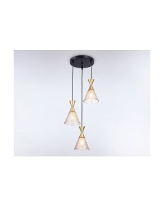 Люстра Ambrella Traditional TR3175/3 BK/GD